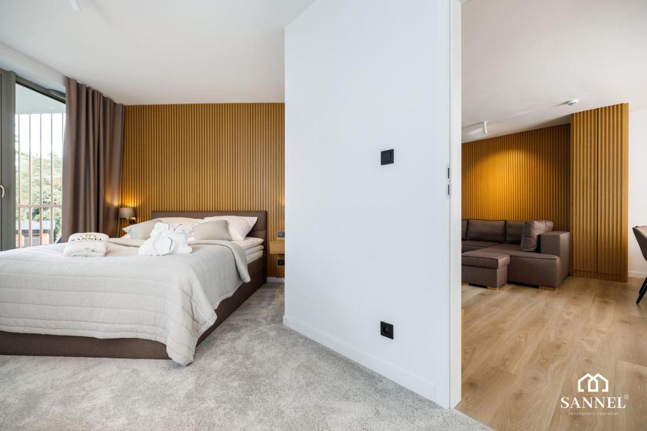 Apartament Golden Sand Z Dostepem Do Basenow,Jacuzzi,Strefy Saun- Pinea Apartments Pobierowo-Sannel Apartments For Rent Exteriör bild