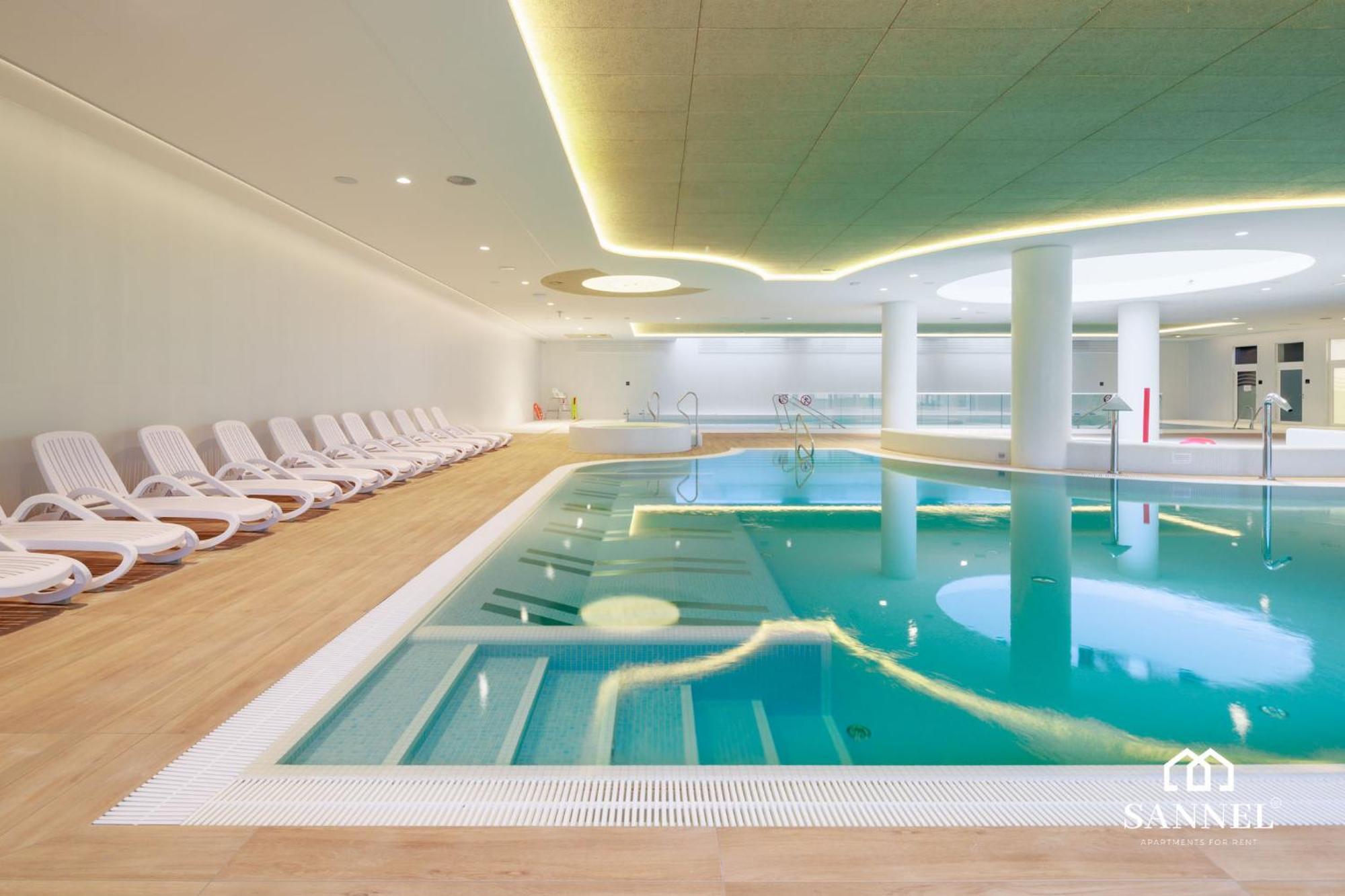 Apartament Golden Sand Z Dostepem Do Basenow,Jacuzzi,Strefy Saun- Pinea Apartments Pobierowo-Sannel Apartments For Rent Exteriör bild