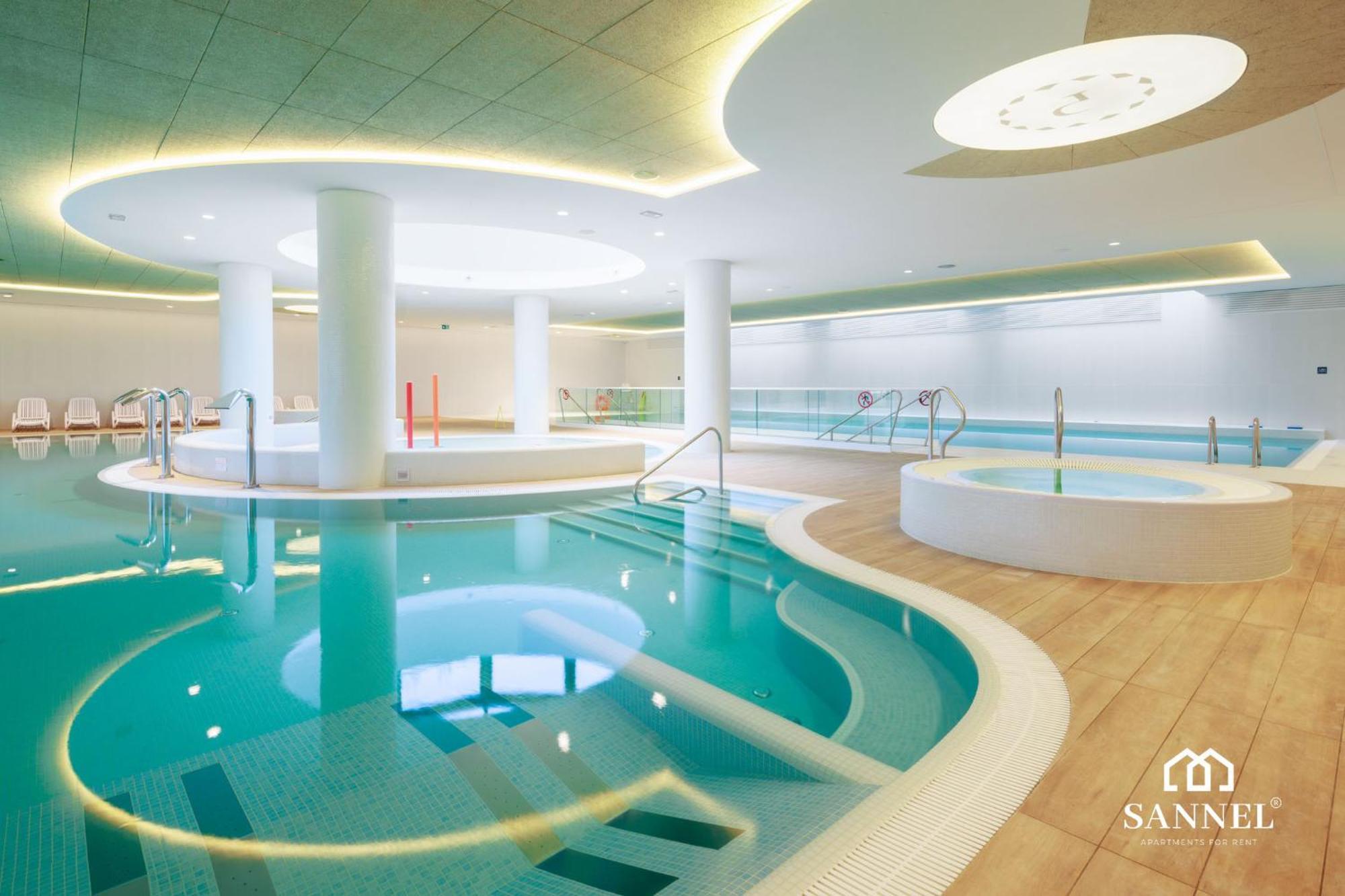 Apartament Golden Sand Z Dostepem Do Basenow,Jacuzzi,Strefy Saun- Pinea Apartments Pobierowo-Sannel Apartments For Rent Exteriör bild